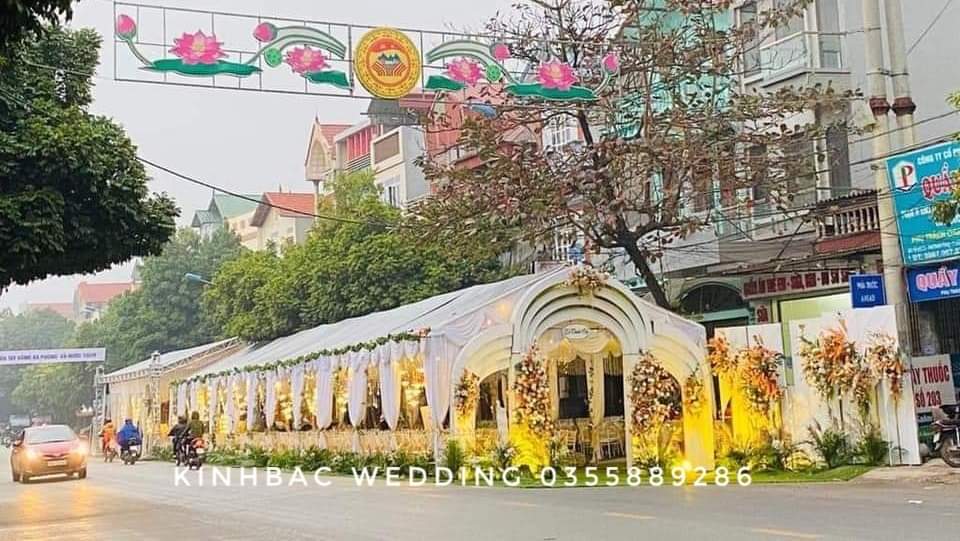 Cho thuê rạp cưới cao cấp tại huyện Tân Yên, tỉnh Bắc Giang
